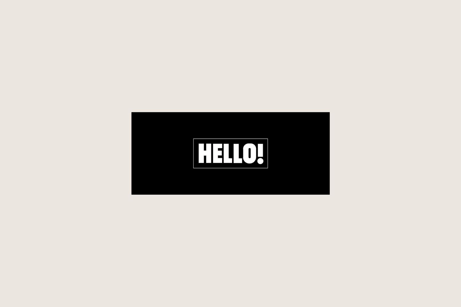 James Fear Hello Magazine Logo